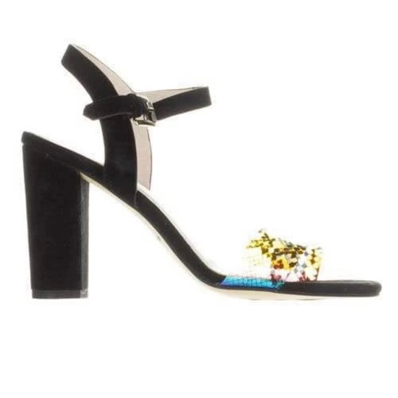 NEW Kendall & Kylie Brima Snake Print Sandals - Picture 1 of 3